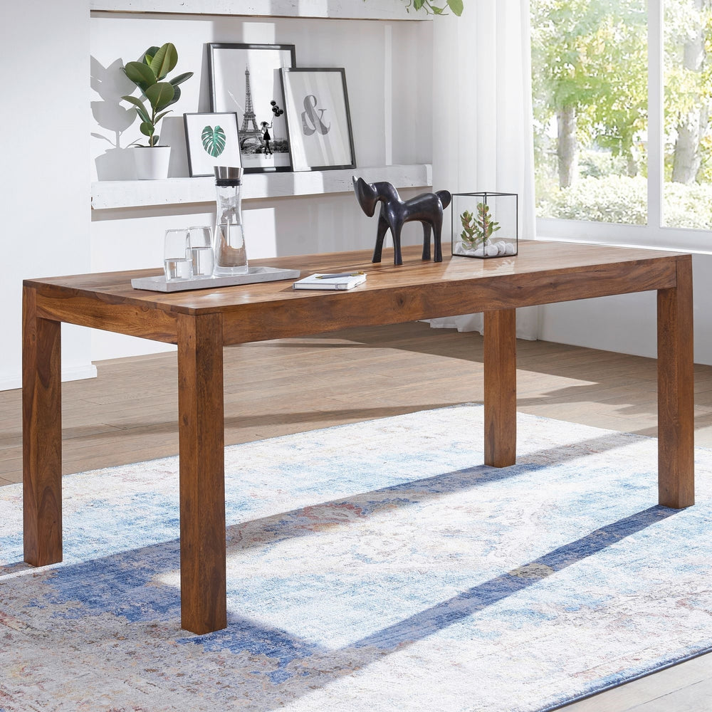 Solid Wood Sheesham Dining Table