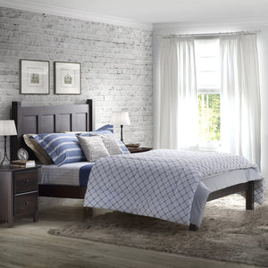 Aker Solid Wood Platform Bed