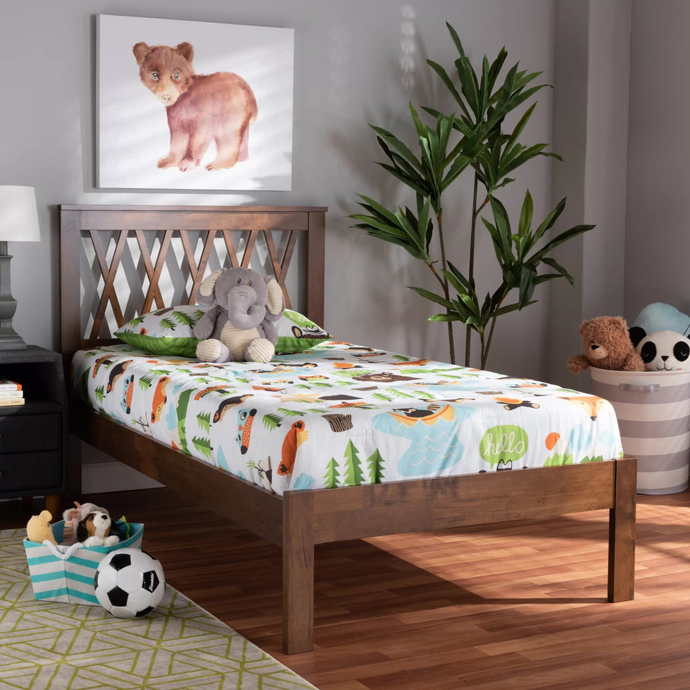 Bru Solid Wood Bed