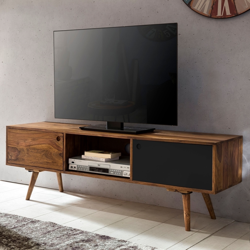 MODERN FURNITURE SHEESHAM Wooden TV Unit for Living Room