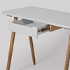 Picture of Solid Wood South Desk In Grey Finish