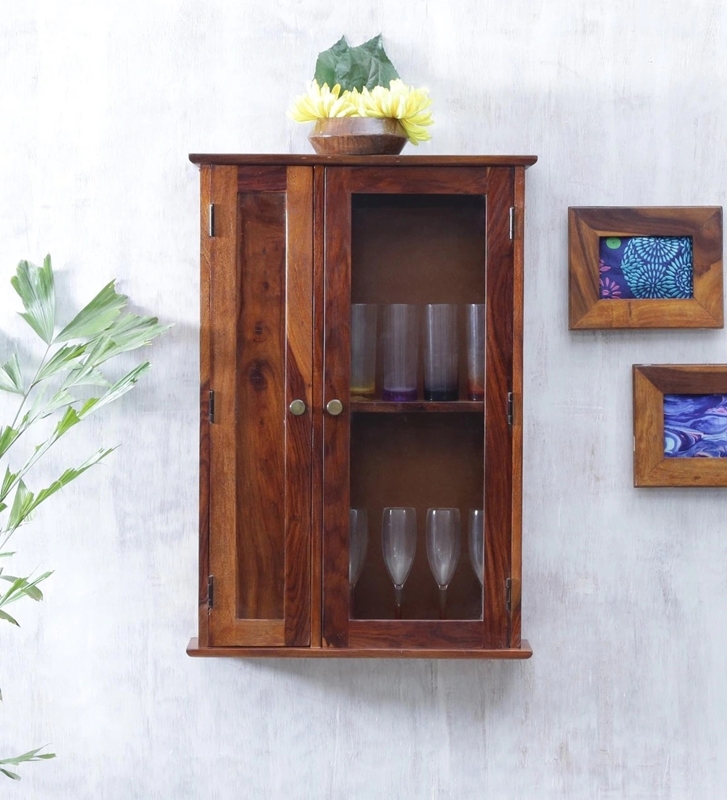 Sheesham Wood Wall Shelf In Brown Colour Wooden Furniture Furniture