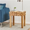 Picture of Ward Solid Wood Side Table In Natural Finish