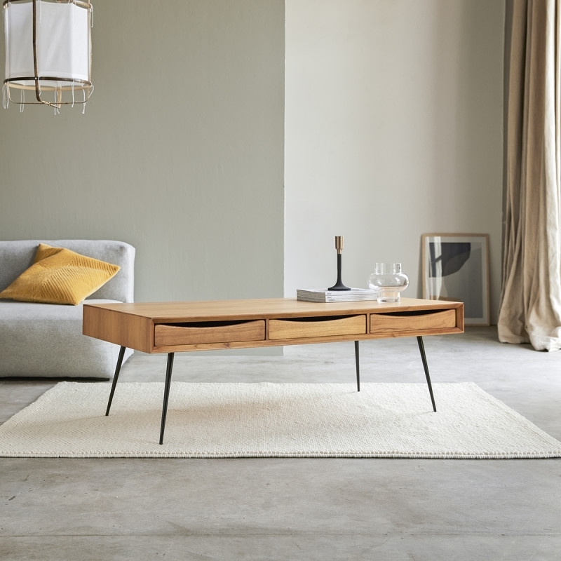 Loch - Solid Teak Wood coffee table-Wooden Furniture|Furniture online ...