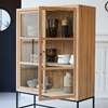 Picture of Sheraton - Tall solid Acacia  display cabinet