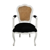 Picture of Black & White Accent Arm Chair