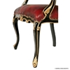 Picture of Sheesham Wood Upholstered Tufted Arm Chair