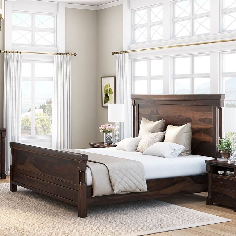 Solid Wood Bed-Wooden Furniture|Furniture online|Buy Wooden Furniture ...