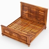 Picture of Solid Wood Full Size Bed