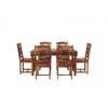 Picture of Dyson Rosewood 6 Seater Dining Table With Set Of 6 Chairs In Teak Finish
