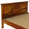 Picture of Stainfleld Solid Wood King Size Bed In Honey Oak Finish