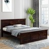 Picture of Stainfleld Solid Wood Queen Size Bed In Walnut Finish