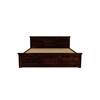 Picture of Stainfleld Solid Wood Queen Size Bed In Walnut Finish