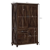 Picture of Claire Solid Sheesham Wood 3 Door Wardrobe In Provincial Teak Finish