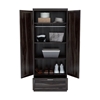 Picture of Dyson Solid Sheesham Wood 2 Door 1 Drawer Wardrobe In Light Walnut Finish