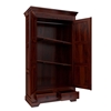 Picture of Parker Solid Sheesham Wood 2 Door 2 Drawer Wardrobe In Mahogany Finish