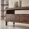 Picture of Arra Solid Mango Wood TV Unit 2 Drawer In Provincial Teak Finish