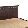 Picture of Madhvi Solid Wood Queen Size Drawer Storage Bed In Dark Walnut Finish