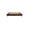 Picture of Aurelio Solid Wood Queen Size Box Storage Bed In Walnut Finish