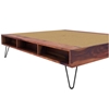 Picture of Aurelio Solid Wood Queen Size Box Storage Bed In Teak Finish