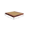 Picture of Aurelio Solid Wood Queen Size Box Storage Bed In Teak Finish