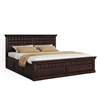 Picture of Rickman Solid Wood King Size Drawer And Box Storage Bed In Walnut Finish