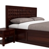 Picture of Rickman Solid Wood King Size Drawer And Box Storage Bed In Walnut Finish